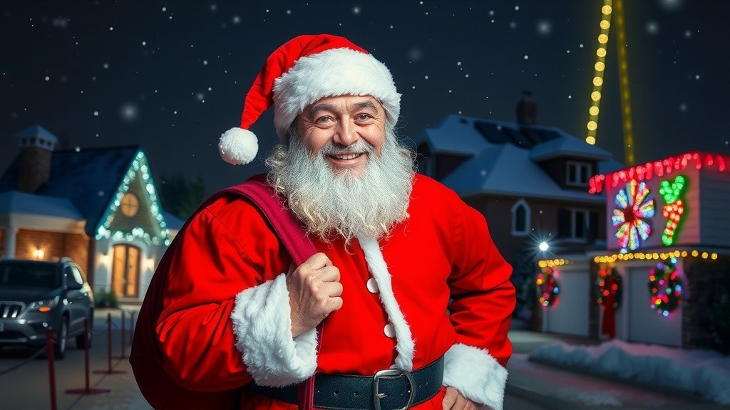Santa's Magical Christmas Eve Adventure