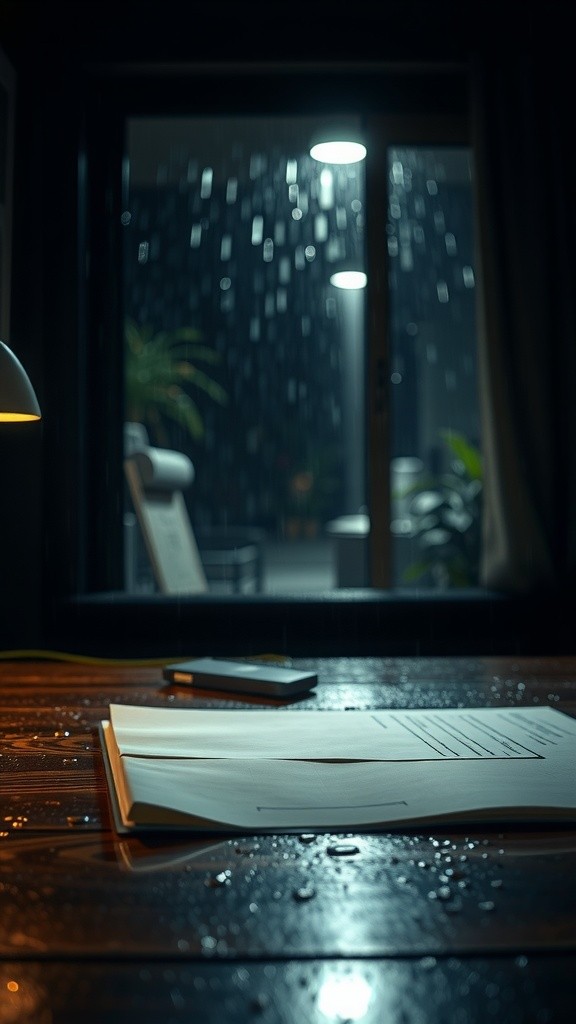 The Silent Figure: Secrets in the Fog