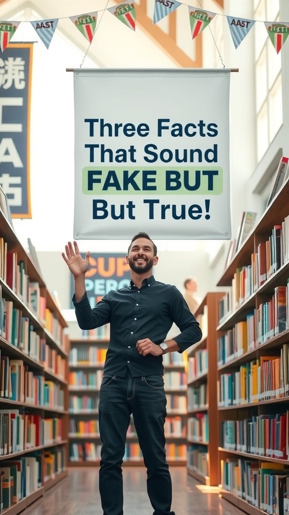 3 FACTS THAT SOUND FAKE BUT ARE TRUE!