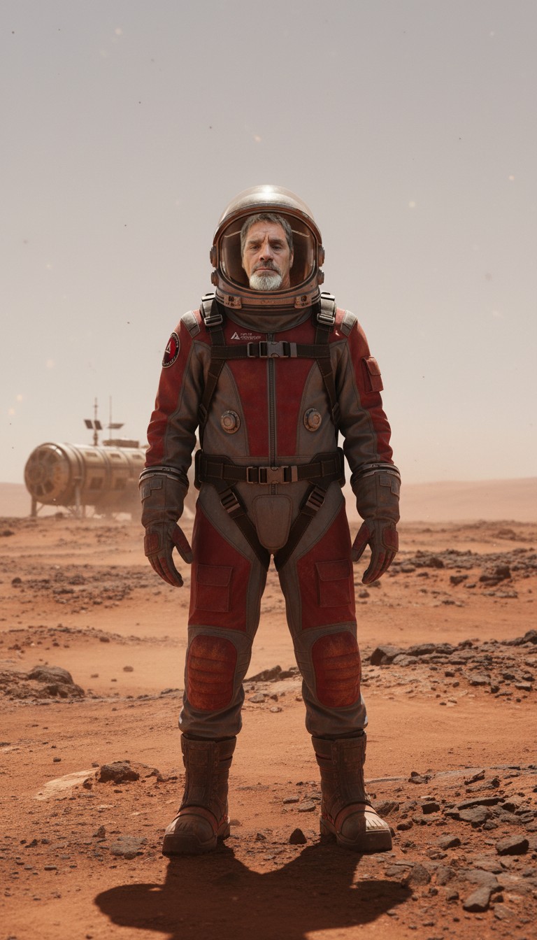 The Mars Commander's Journey