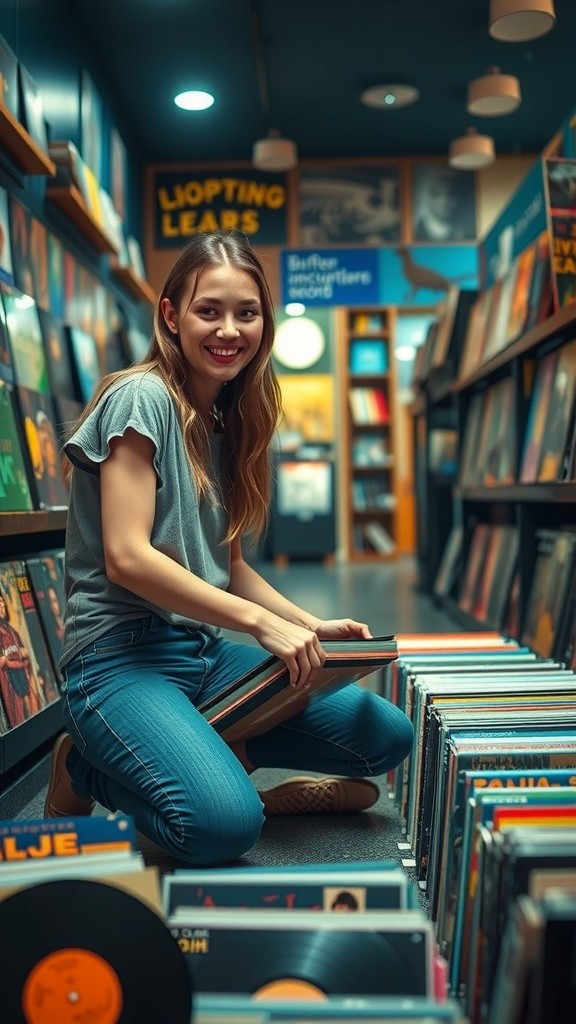 Vinyl Love: A 70s Romance