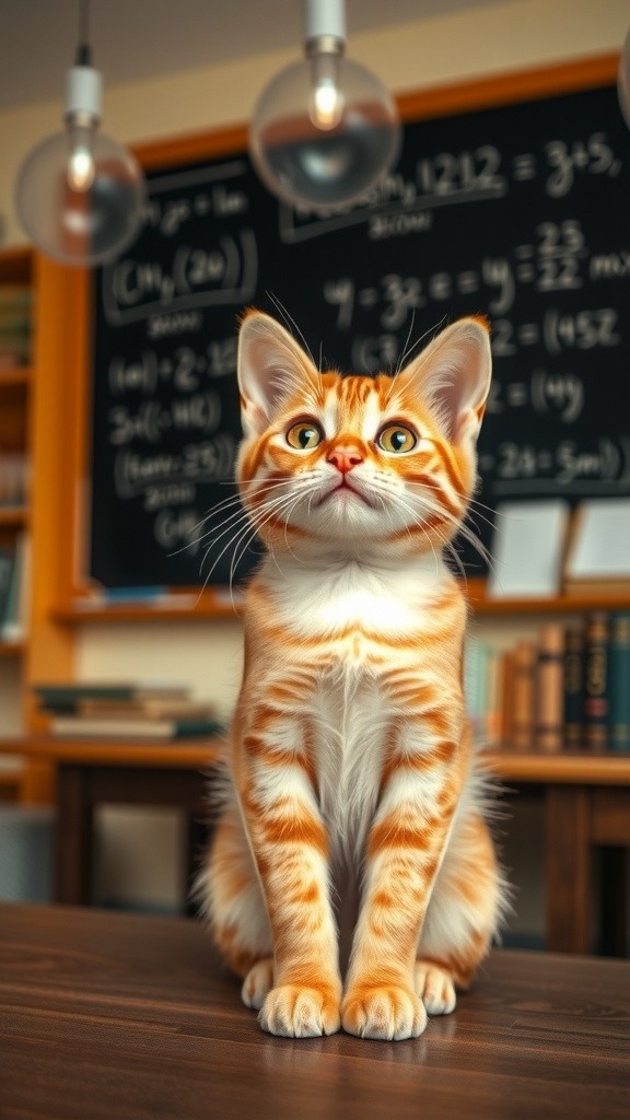 Kucing Pi dan Kue Pai