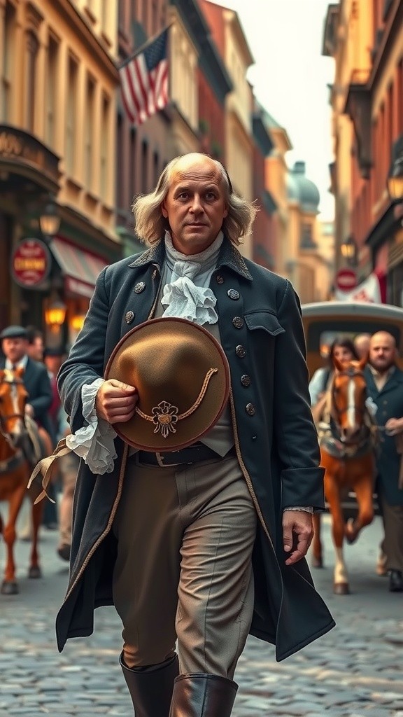 Franklin's Time Warp: A Journey to the Future