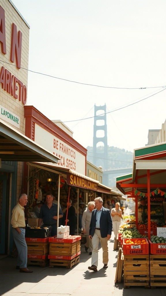 A Love Story at the Market: Our 1970s Meet-Cute