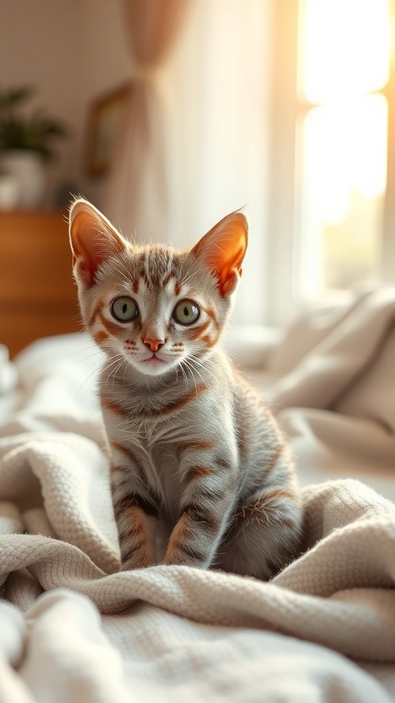 Tender Moments: A Cat's Love for a Newborn