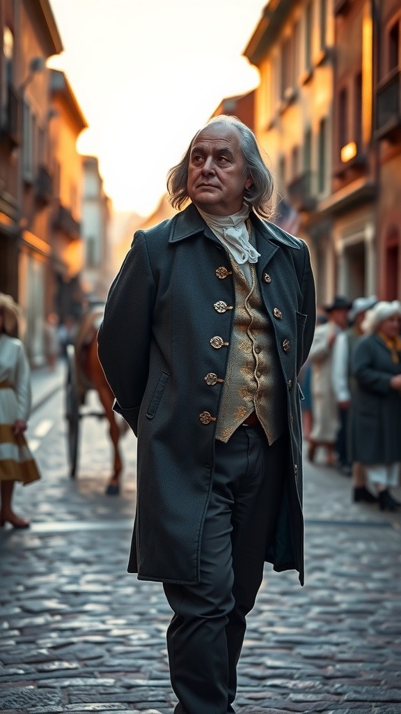 Franklin’s Astonishment: A Journey Through Time to the Marvels of the 21st Century