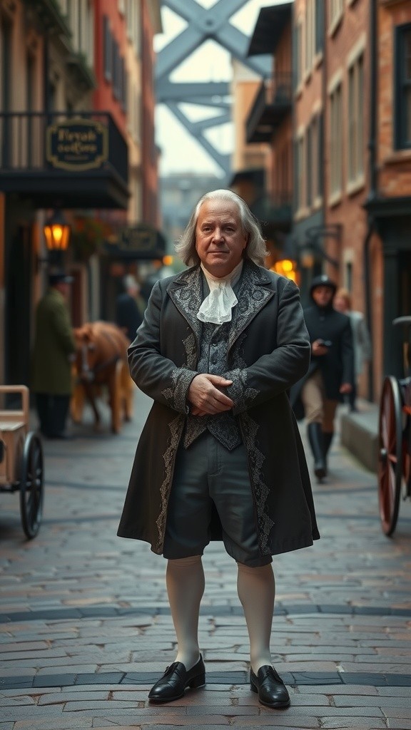 Benjamin Franklin: A Revolutionary Journey Through 18th Century Philadelphia