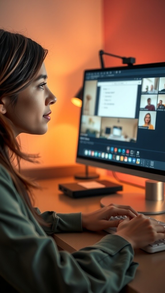 Moment Malu Cewek Idola Kampus di Kelas Zoom