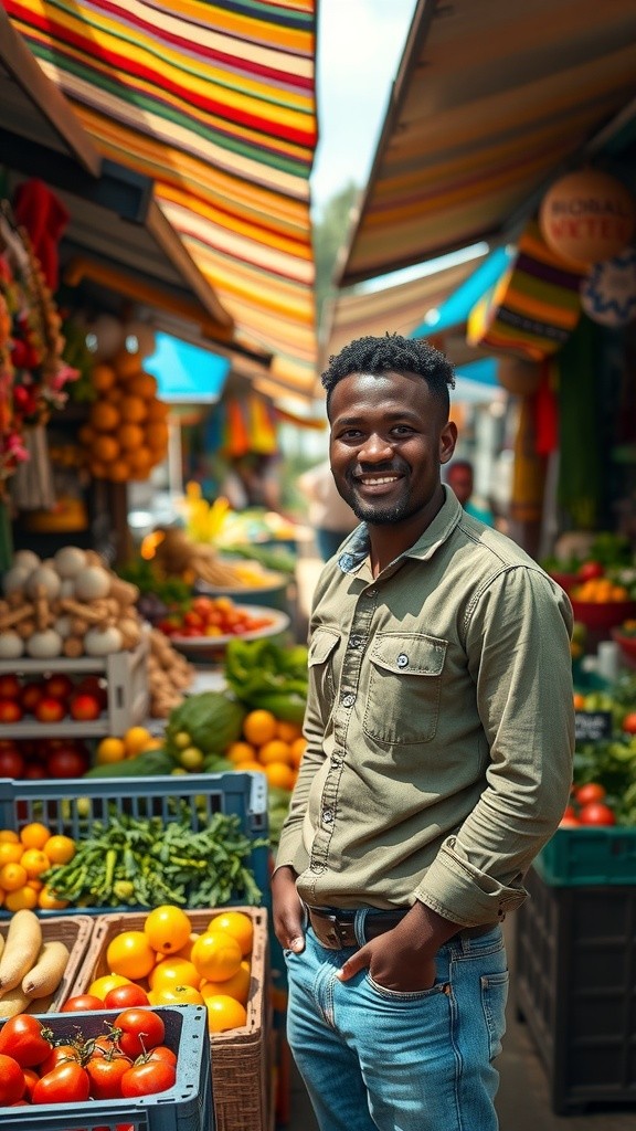 Solomon's Love at the Village Market