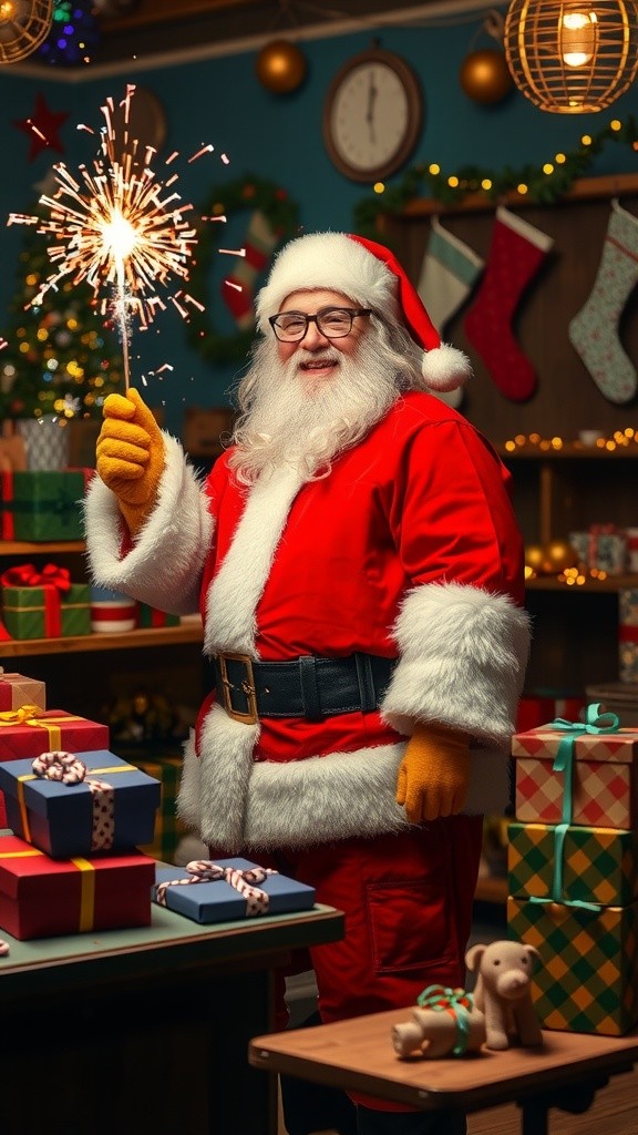 A Joyful Christmas Message from Santa Claus