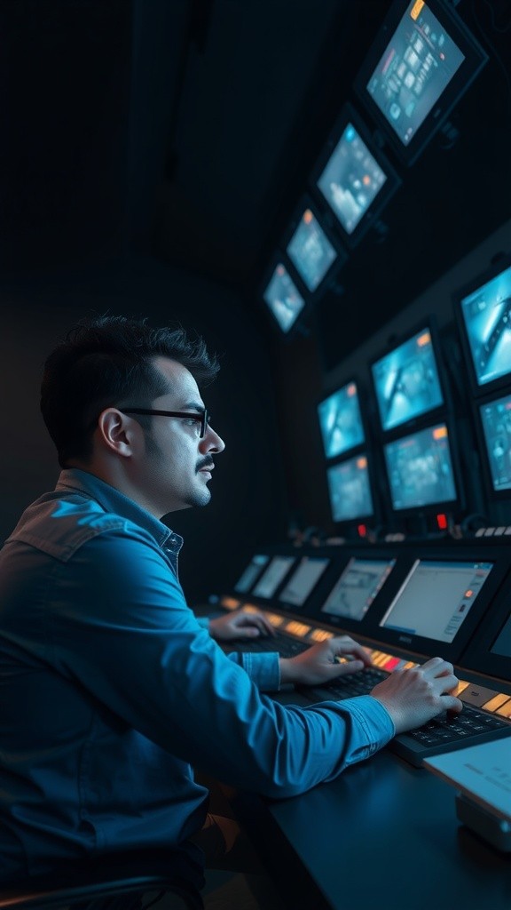 Sosok di Lorong: Misteri CCTV Malam