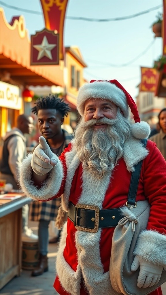 Santa's Market Mishap