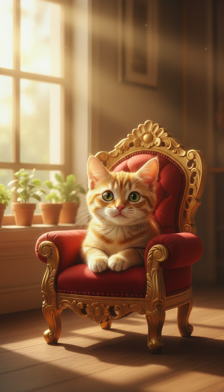 The Cat Who Runs the House