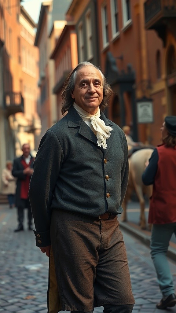 Benjamin Franklin: A Leap Through Time