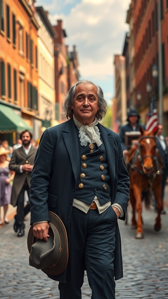 Franklin's Leap: A Journey Through Time