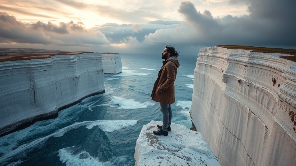 A Moment on the Brink: The 1841 Clifftop Dilemma