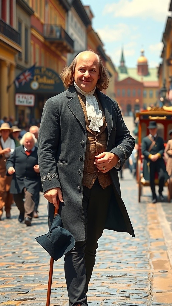 Franklin's Time Warp: From 1787 to 2024