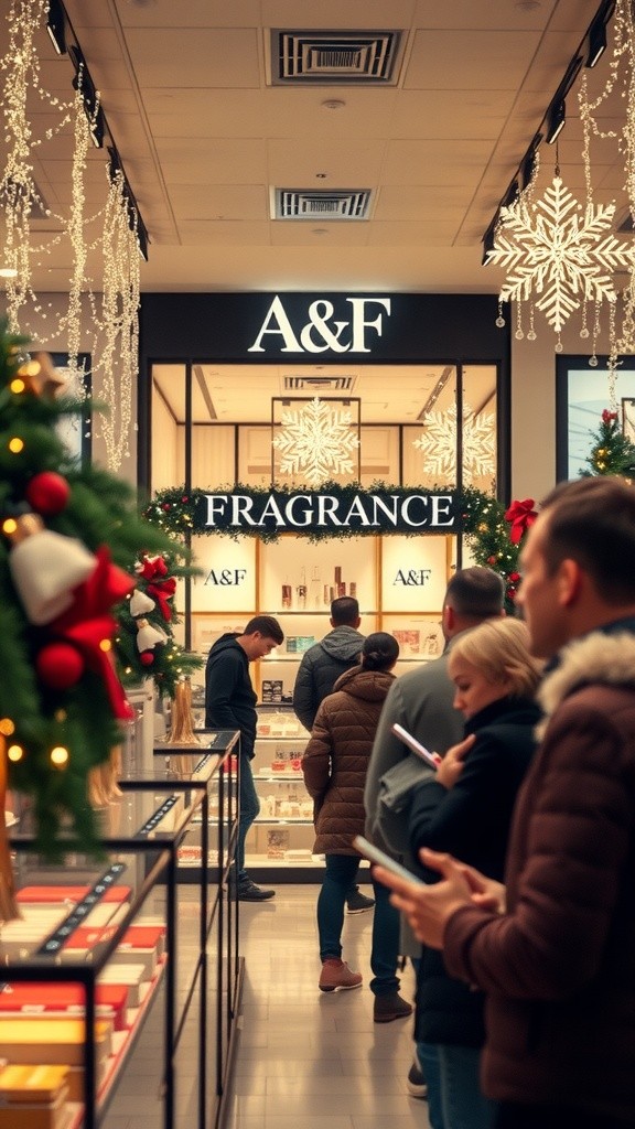 A&F Fragrance Christmas Break Announcement