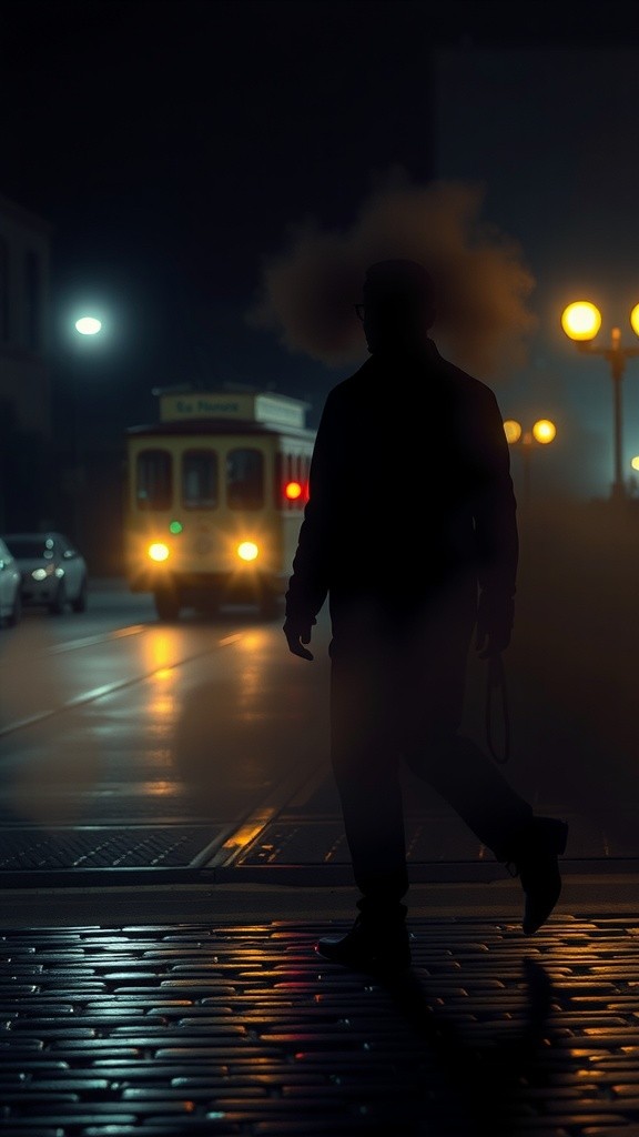 The Shadow on California Street: A Haunting Encounter