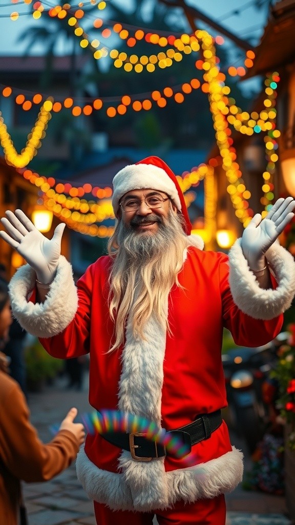 सांता क्लॉज की नमस्ते: एक भारतीय उत्सव का अनुभव