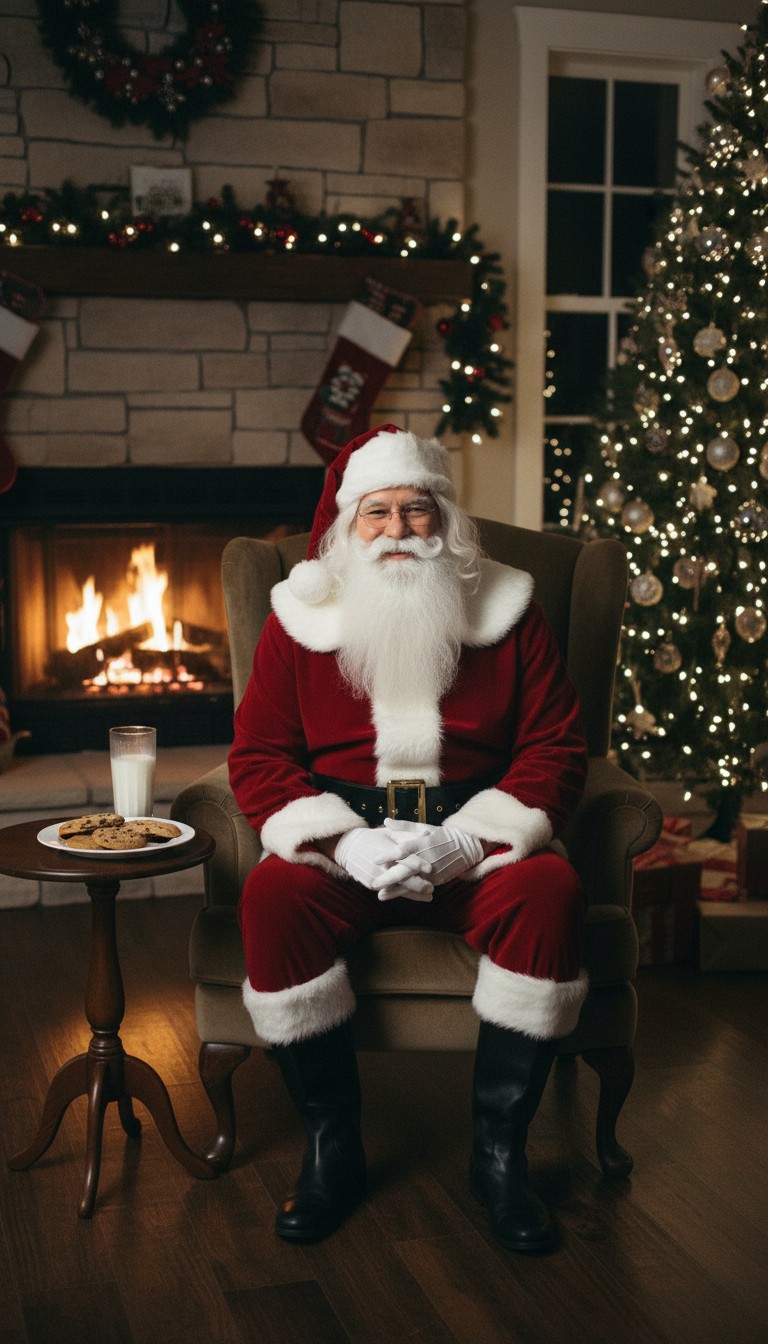 Santa's Joyful Gift Giving - Merry Christmas 25/12/2025 (copy)