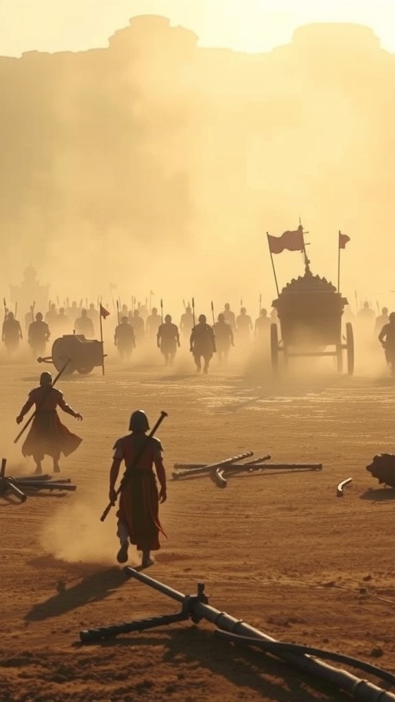 कुरुक्षेत्र का संदेह: अर्जुन और कृष्ण का संवाद