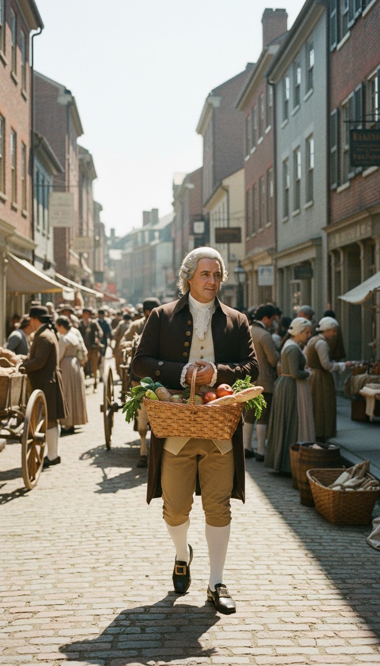 Benjamin Franklin's Encounter with the Future