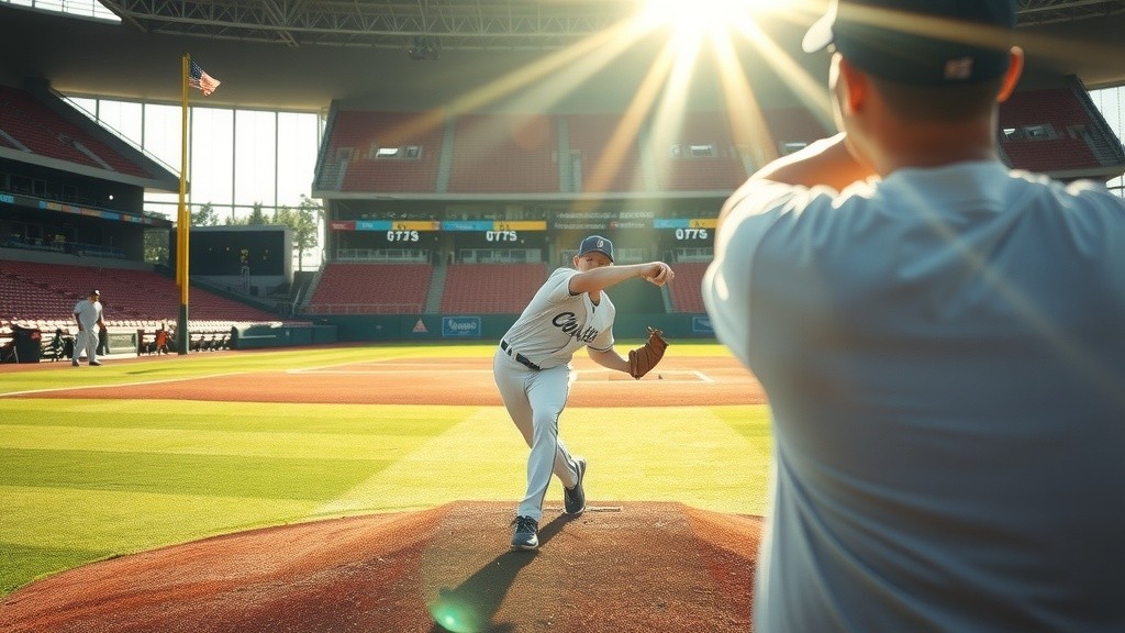 Cinematic Pitch: Slow Motion Baseball Mastery