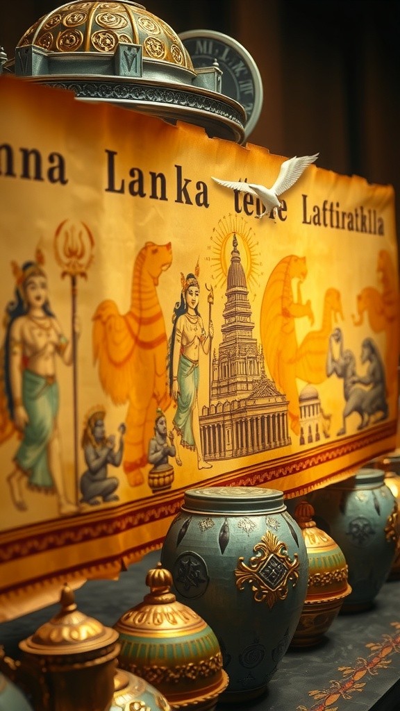 लंका की उत्पत्ति और रावण का शासन