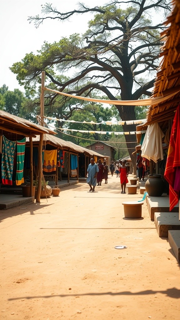 Celebration in an African Village