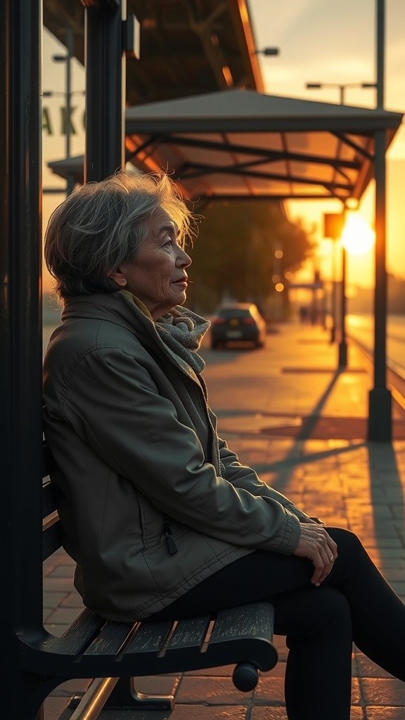 Menunggu di Halte Kenangan