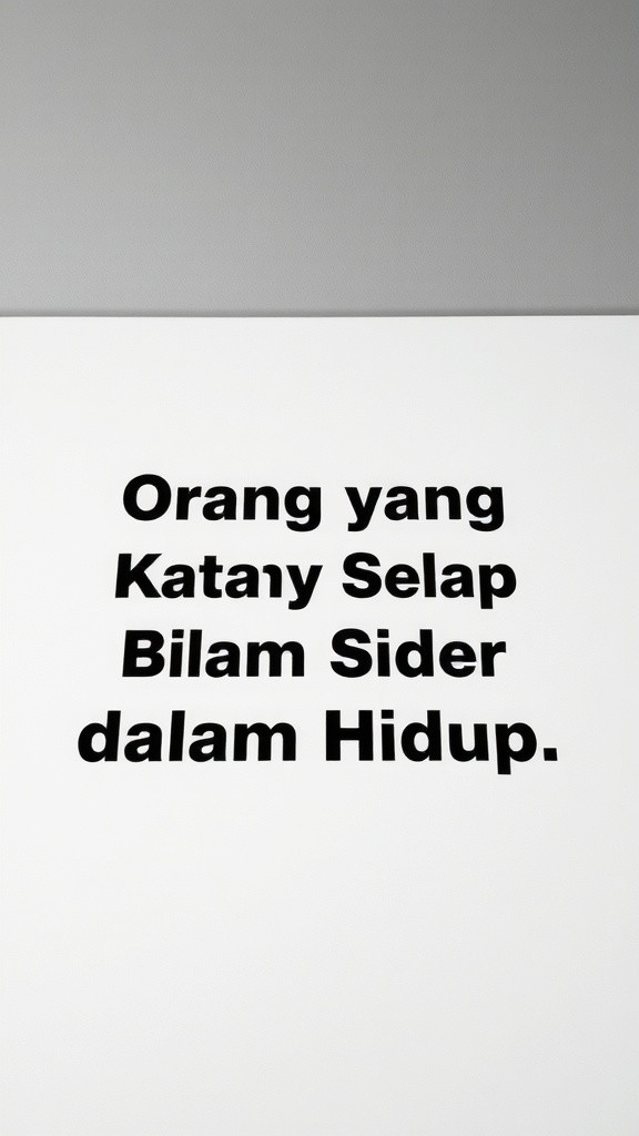 Kesiapan yang Tak Terduga