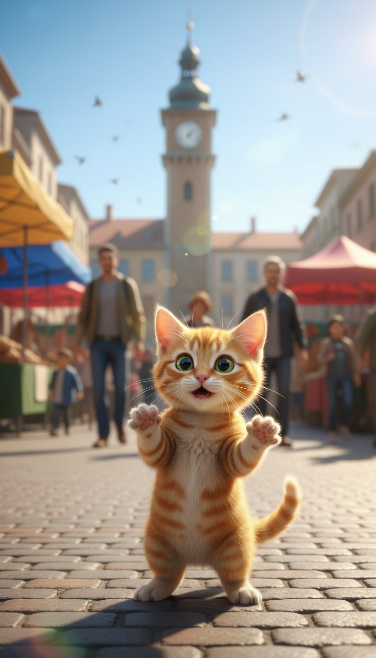 Heroic Dog Rescues Cat from Tower