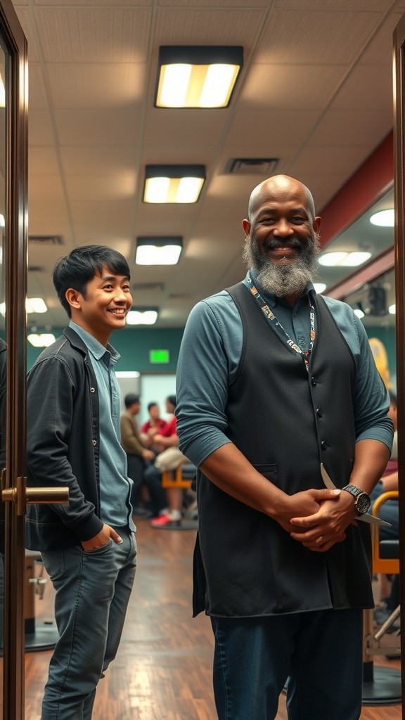 Rahasianya Cukur Rambut: Kunjungan Pria Misterius