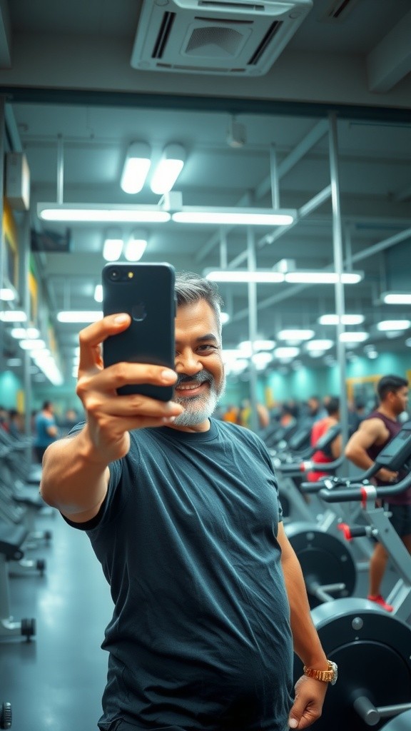 जिम में मेहनत या सिर्फ सेल्फी?