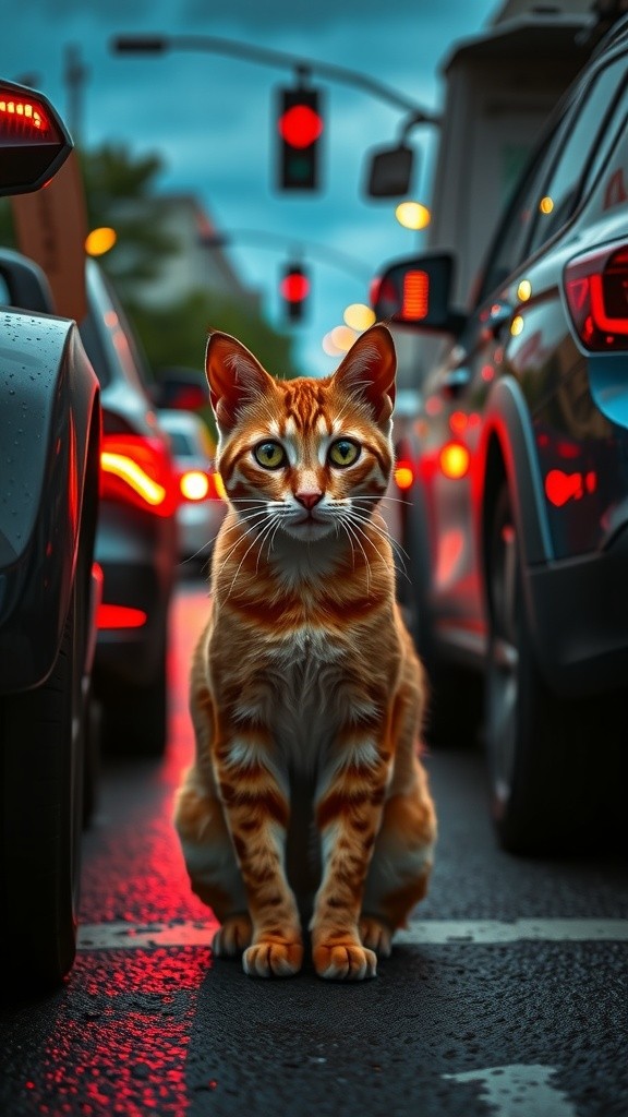 Kucing di Persimpangan