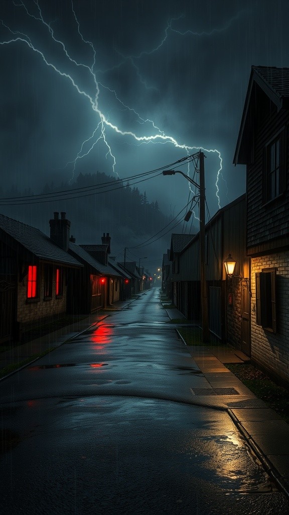 Misteri Mata Merah di Malam Hujan