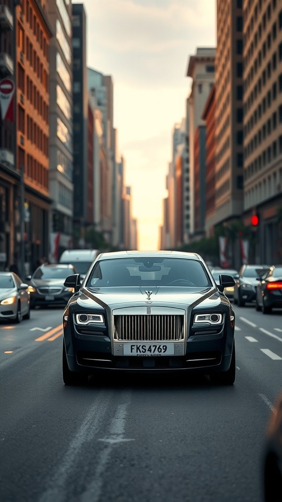 Respectful Encounter: Rolls Royce and BMW