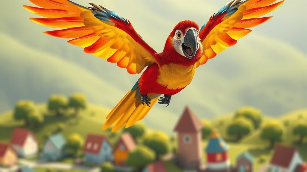 The Great Parrot Cap Chase!