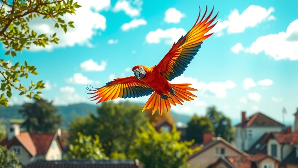 Chasing Kindness: Parrot and Monkey Unite