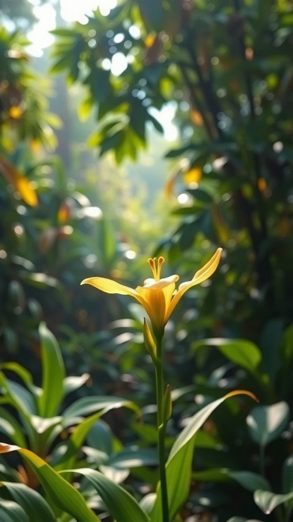 A Girl's Encounter in the Jungle