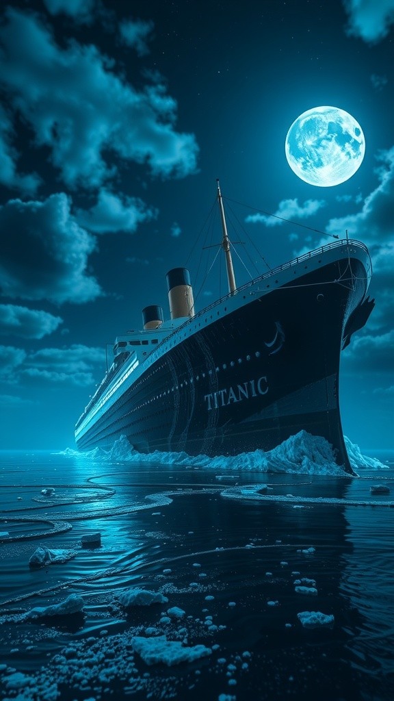 Titanic's Last Moments: A Cinematic Journey Into the Night