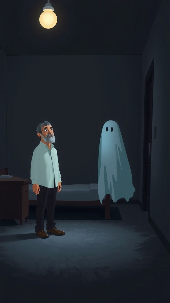 Pesan Gaib dari Sosok Putih