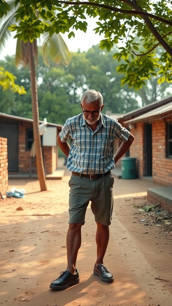 Kecerobohan Udin dengan Sepatu Barunya