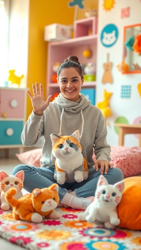 Kucing Lucu yang Suka Bermain!