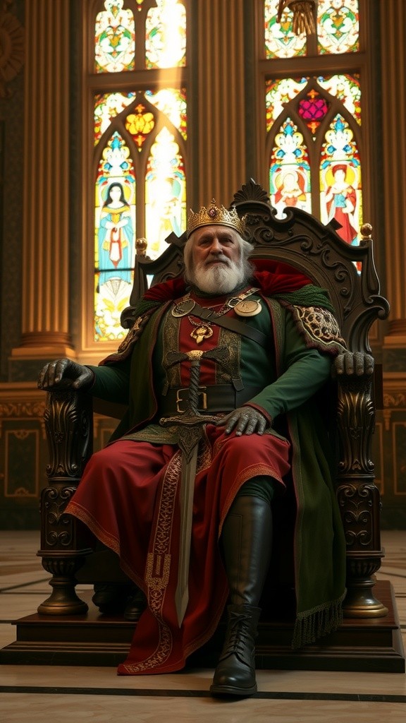 The Royal Lineage: King, Prince Alice, and Prince David