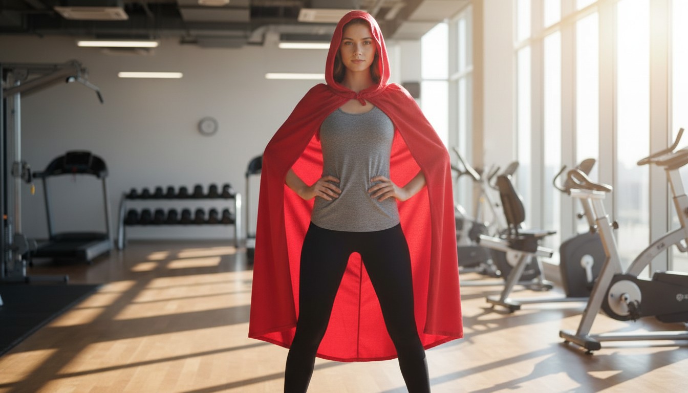 Fitness Girl Teaches Planks and Squat Back Leg Lift
