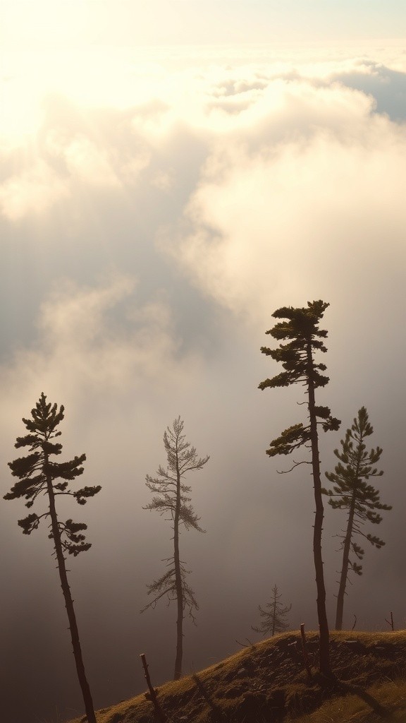 Pohon di Pengunungan