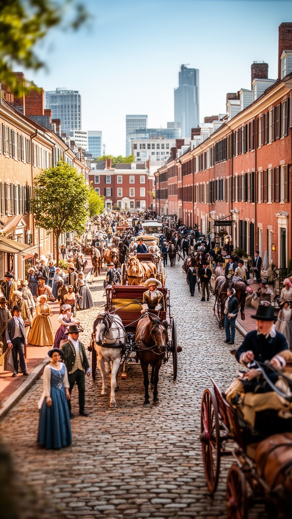 Franklin's Time Voyage: From 1787 to the 21st Century