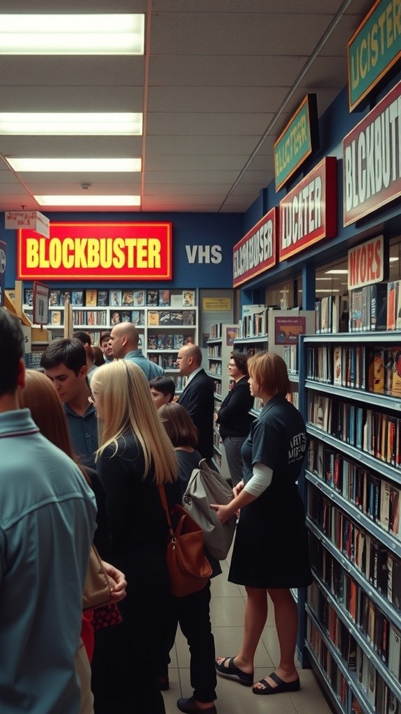 The Rise and Fall of Blockbuster: A Netflix Story